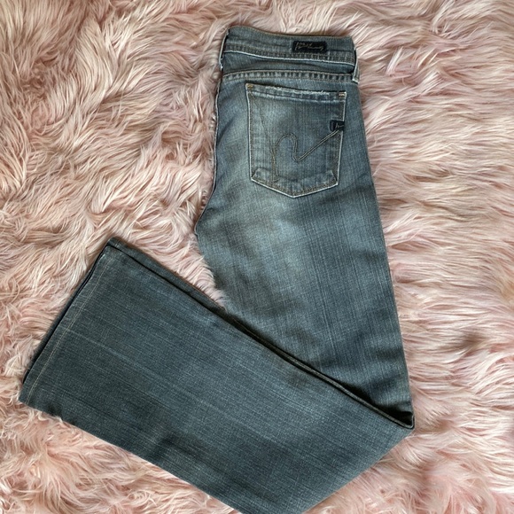 Citizens Of Humanity Denim - Citizens Of Humanity Ingrid Stretch low waist flair jeans Sz 27